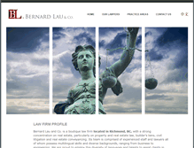 Tablet Screenshot of bernardlau.com